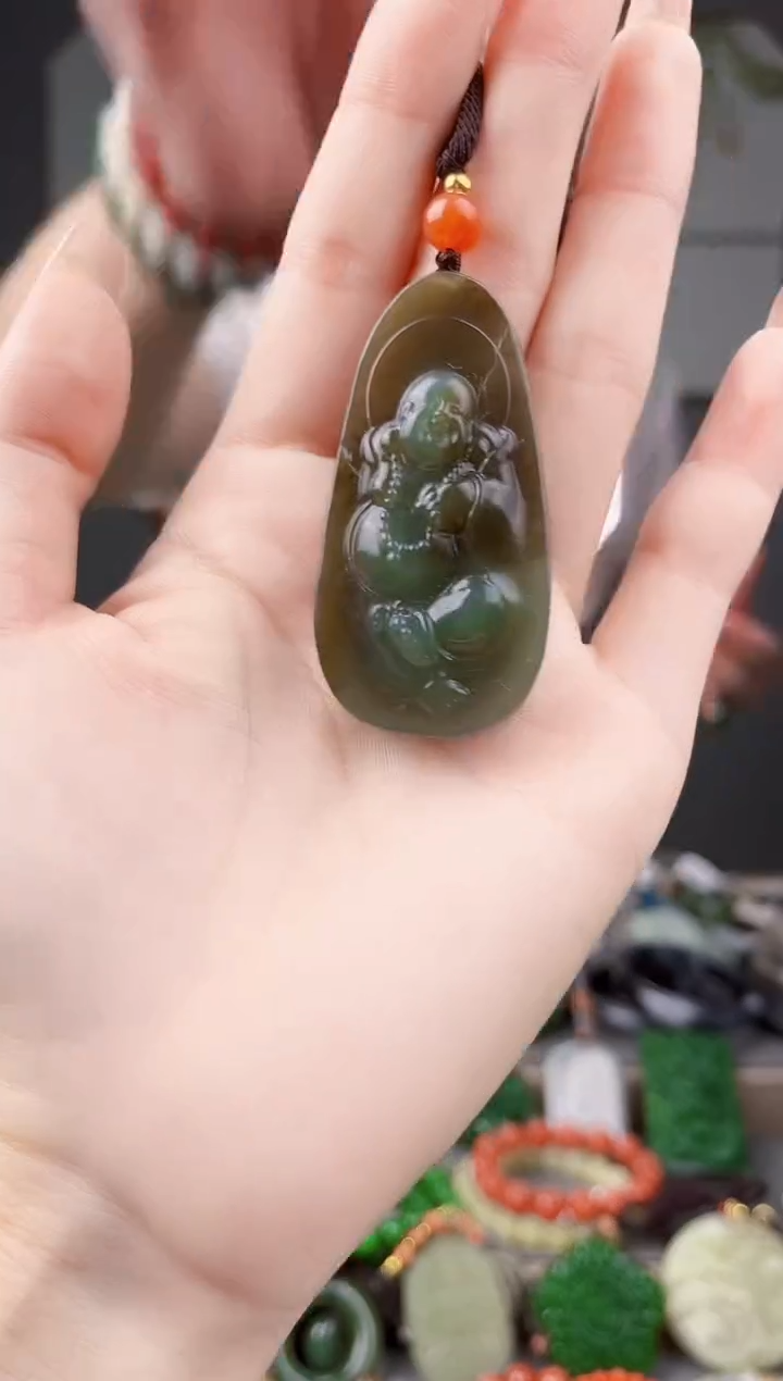 颈饰未镶嵌和田玉多样性发货拍一单发一个