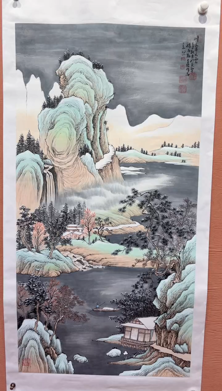 国画师立照老师国画作品