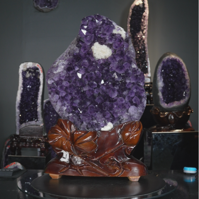 水晶一天然家具摆件*67*43*22