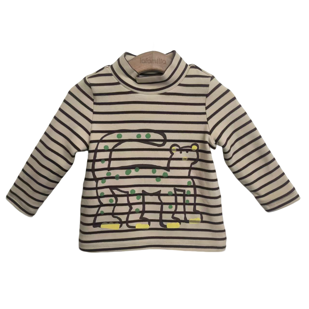 儿童双层加绒针织长袖T恤94411001