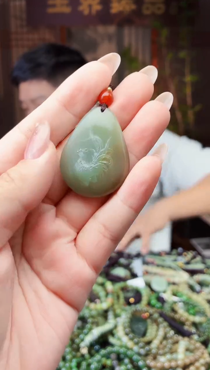 颈饰未镶嵌和田玉多样性发货拍一发一