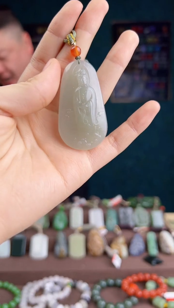 【闪购商品】和田玉颈饰未镶嵌ZZ 拍一发一 多样性发货