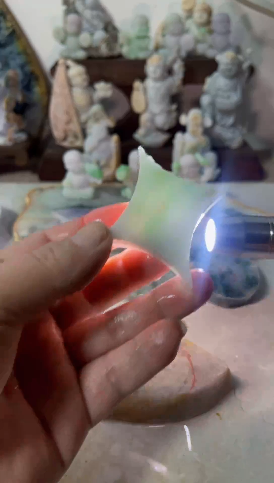 【闪购商品】翡翠吊坠(不含链)未镶嵌A1081