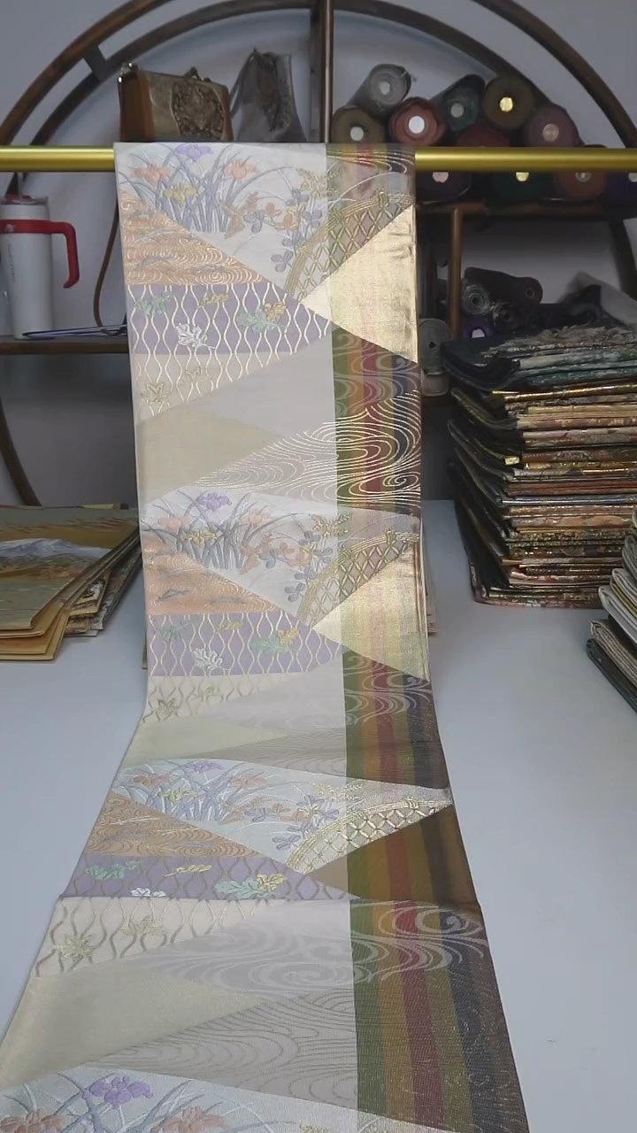 【闪购商品】织绣62西阵织六通花卉