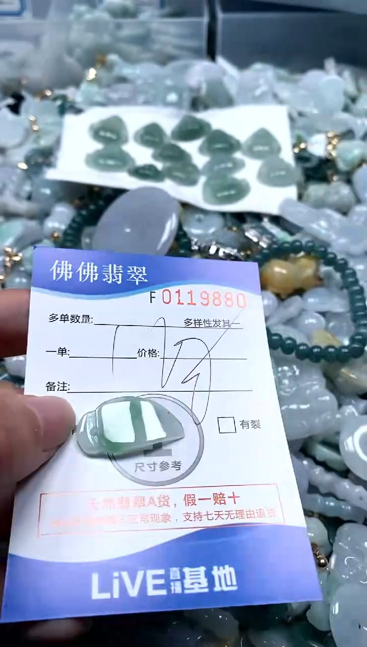 【闪购商品】翡翠颈饰未镶嵌闪购商品0119880