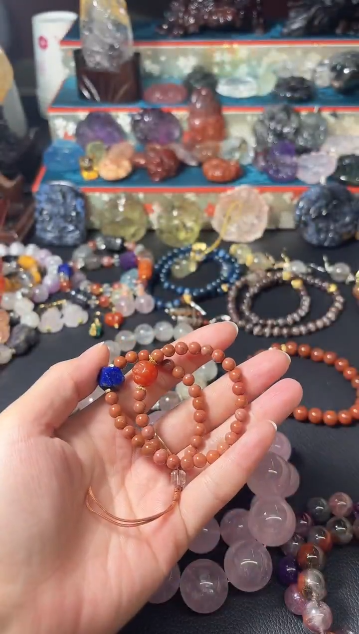 未镶嵌珠宝半成品水晶?****✨水晶手机链