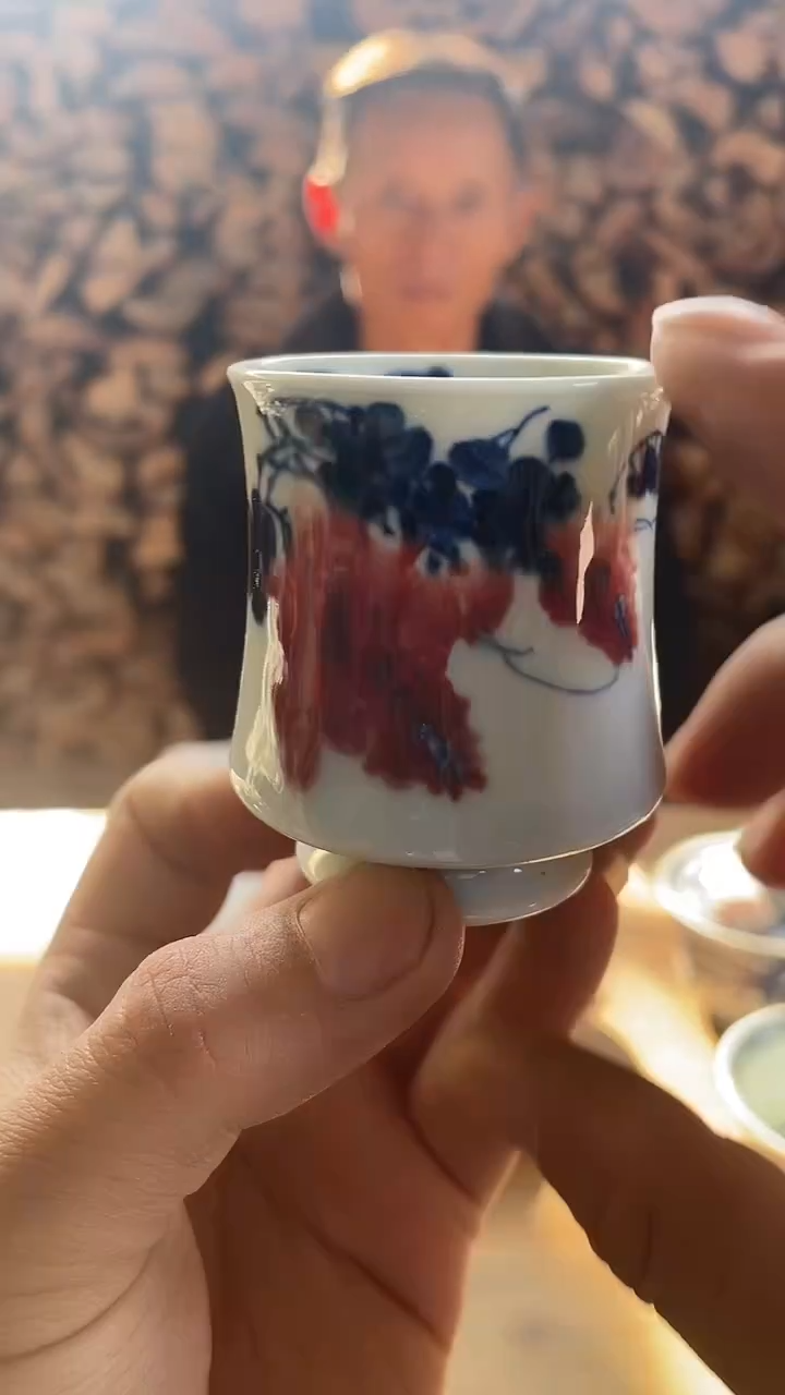 杯子陶景德镇手工手绘陶瓷