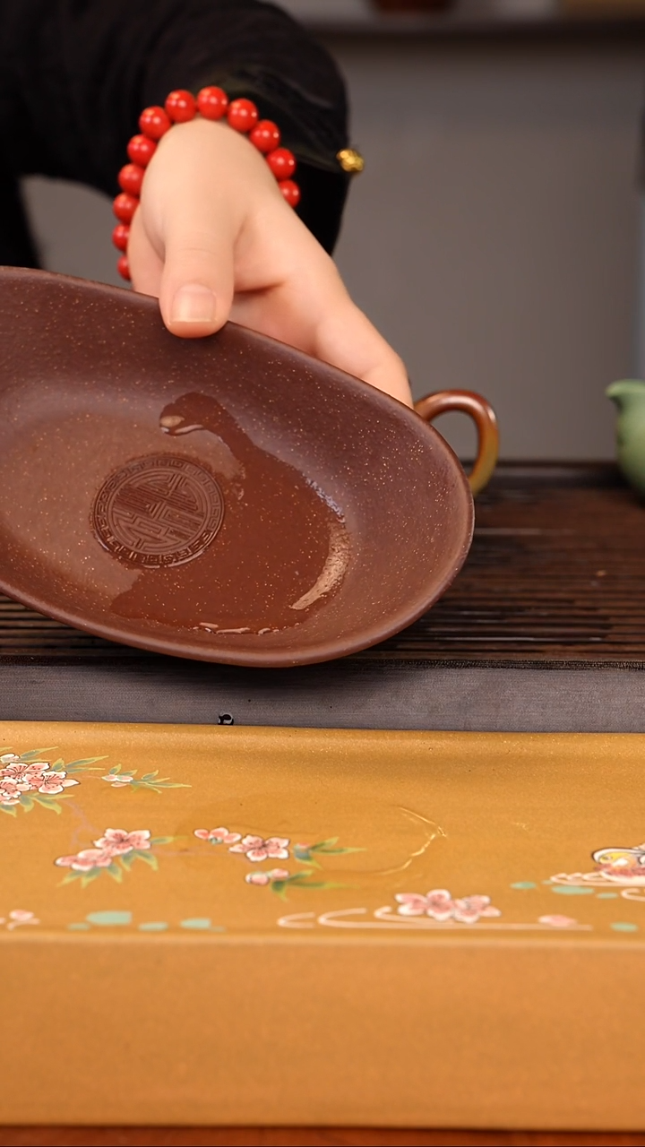 茶壶紫砂紫泥元宝盘