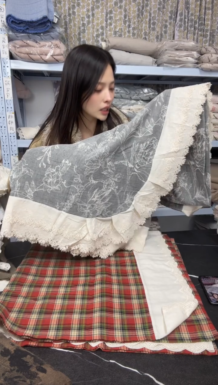 棉棉  棉麻床单 