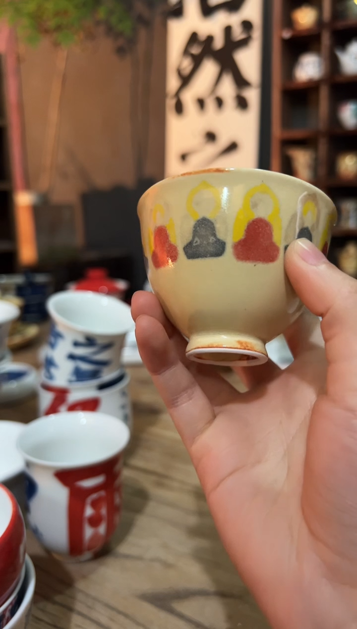 观云听雨原创手绘茶具