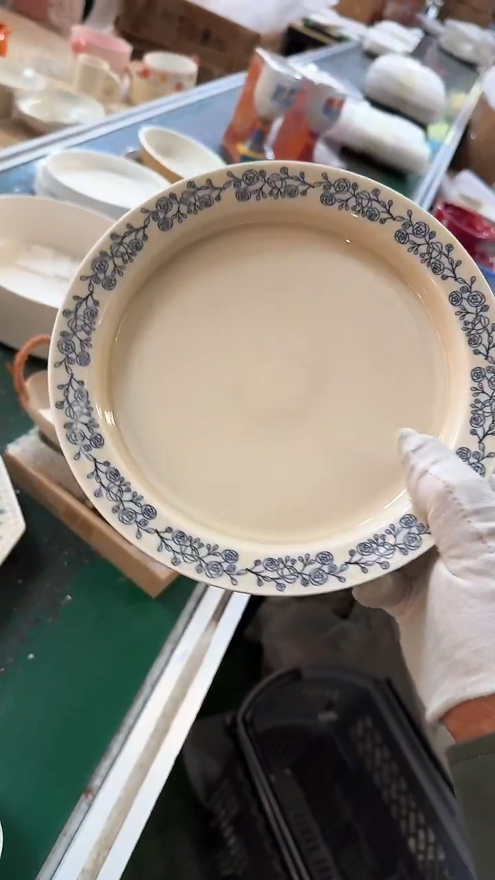 陶瓷8英寸盘 微瑕凑满20元包邮