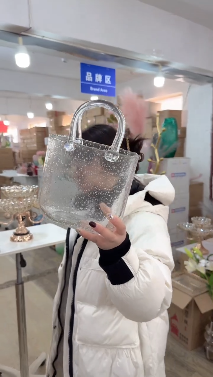 【闪购商品】无铅玻璃洛芙花器-b-早31