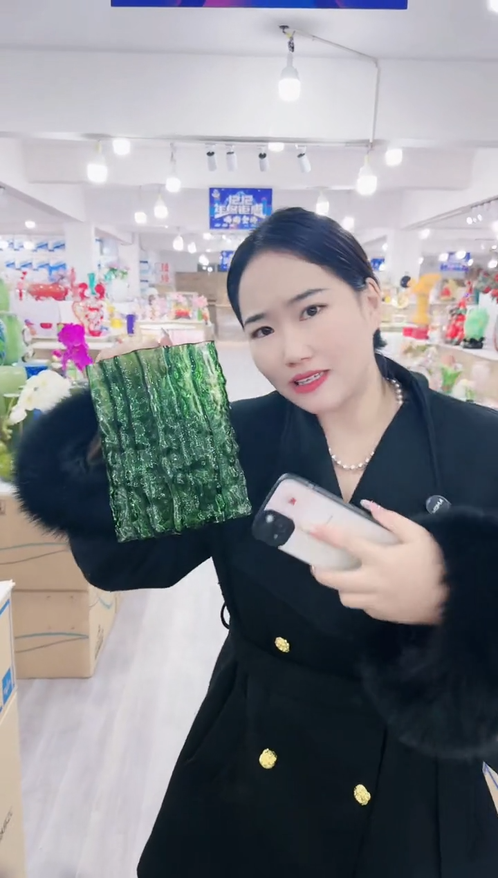 【闪购商品】琉璃静姐花器J-品19