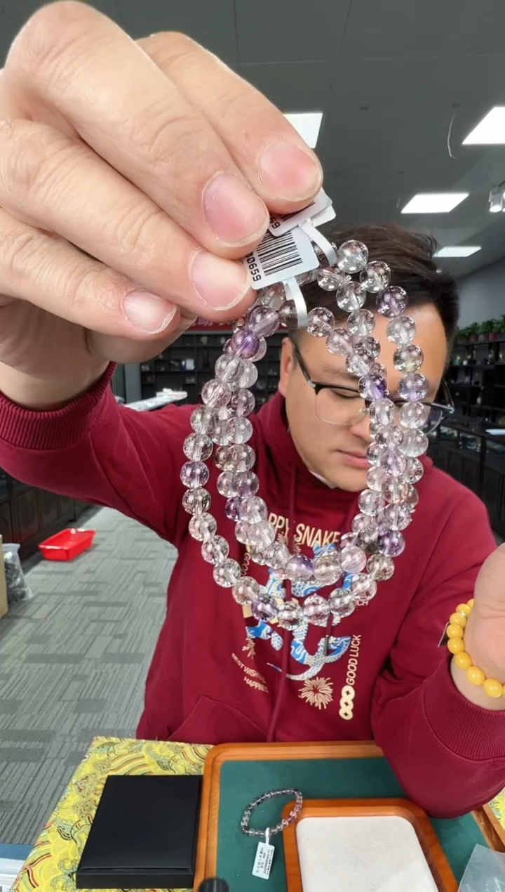 【闪购商品】水晶手链未镶嵌B89 gxz868约7mm多样性发一件