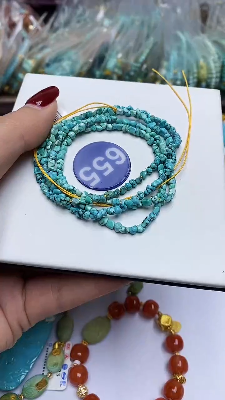 【闪购商品】绿松石项链未镶嵌655