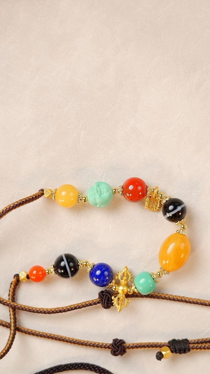 【闪购商品】蜜蜡裸石未镶嵌HT0515蜜蜡多宝项链