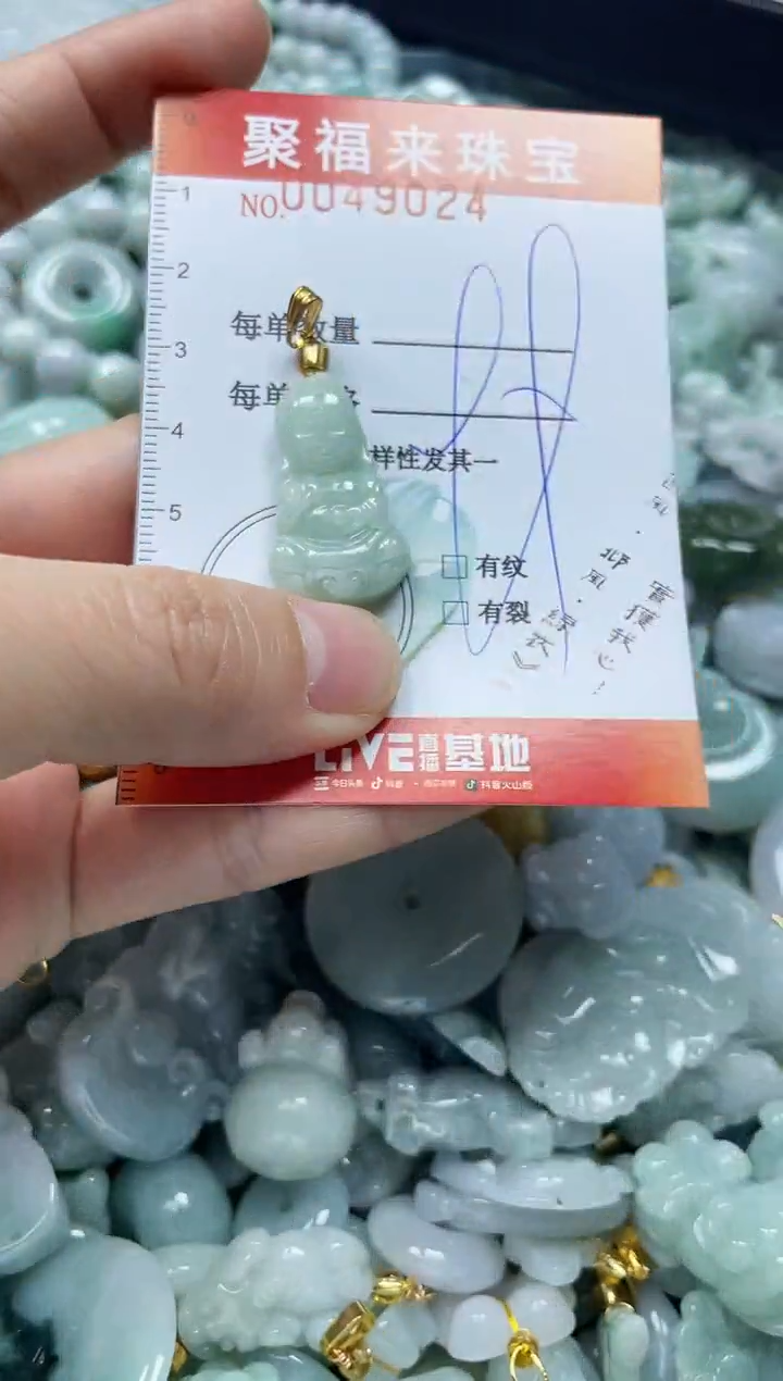 【闪购商品】翡翠颈饰未镶嵌闪购0049024