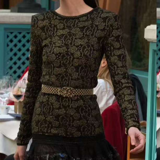 99新 Chanel/香奈儿 17A大都会打底衫36码