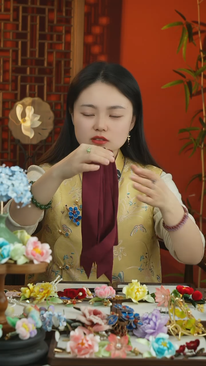 刺绣闪购纯手工非遗国风饰品