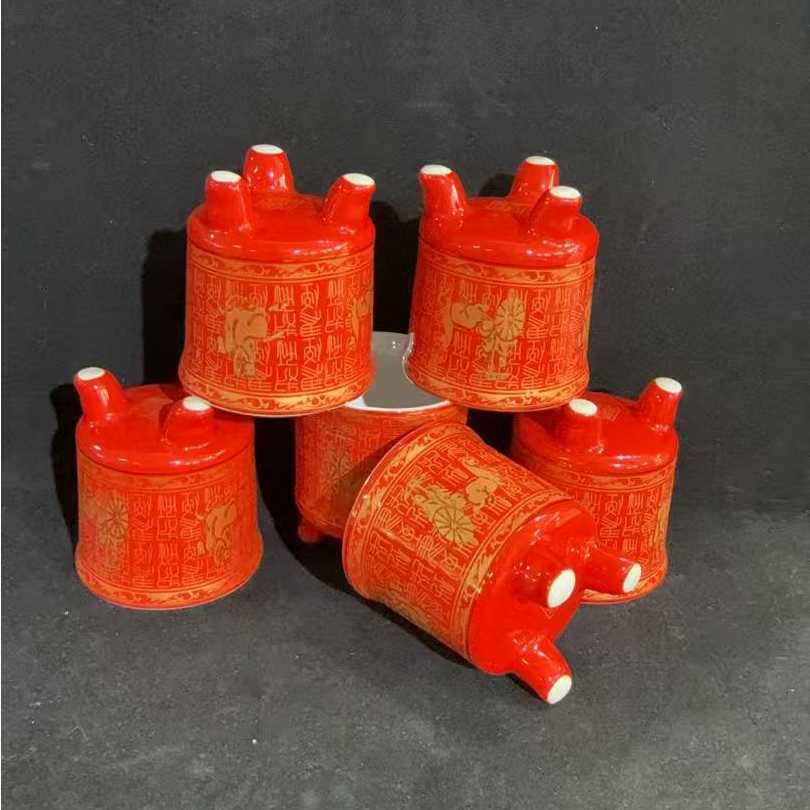 B526景德镇制陶瓷主人杯六只