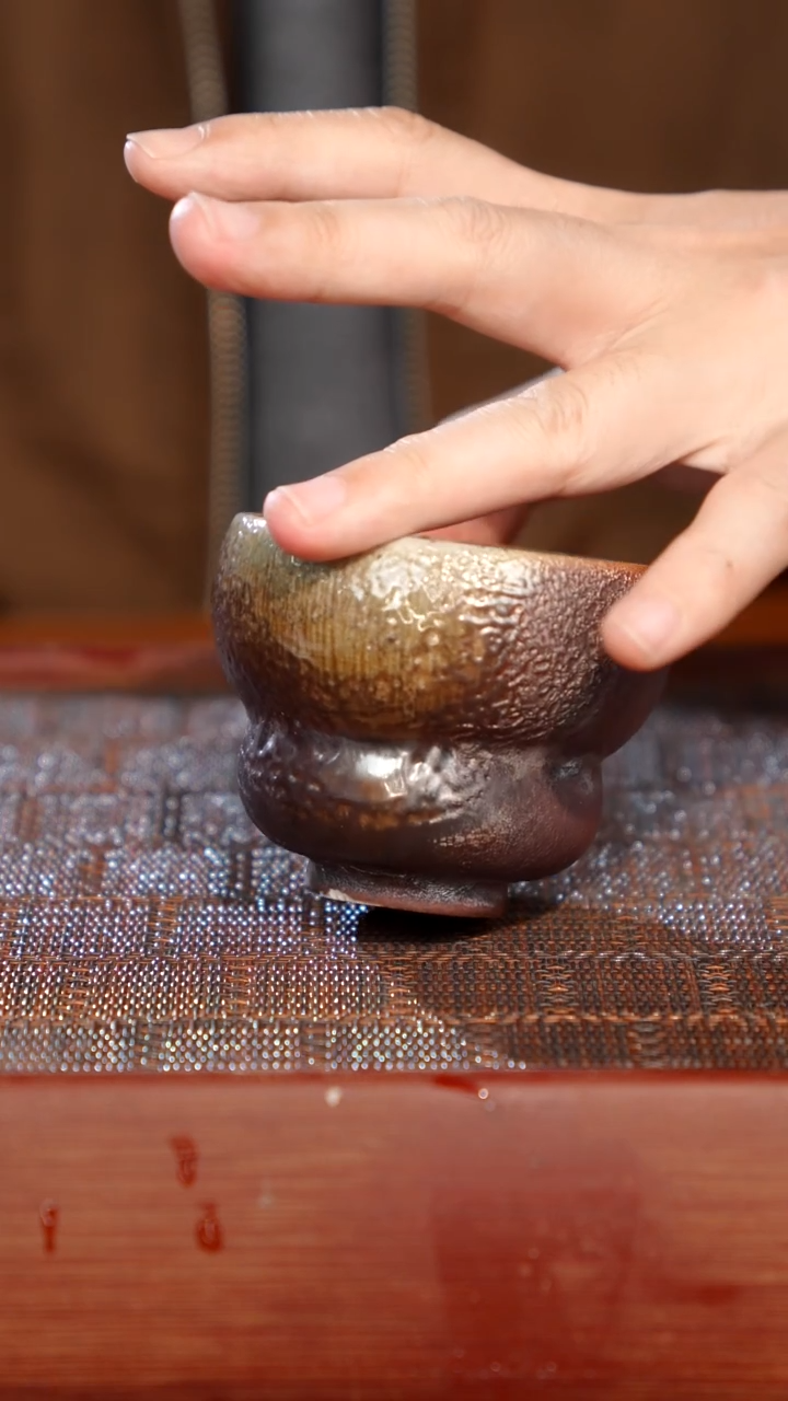 陶瓷奢瓷/瑞寅柴烧茶器（杯子）1126瑕疵