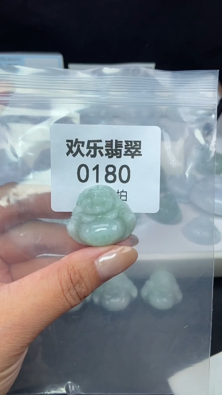 颈饰未镶嵌翡翠缅甸天然翡翠0180
