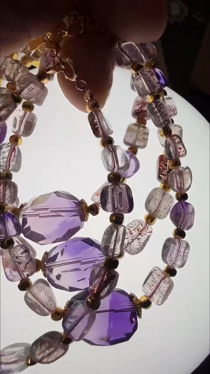 未镶嵌手链水晶超七随形超能女神 多样发一