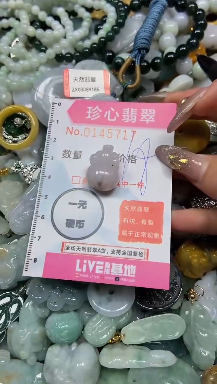 【闪购商品】翡翠颈饰未镶嵌闪购0145717