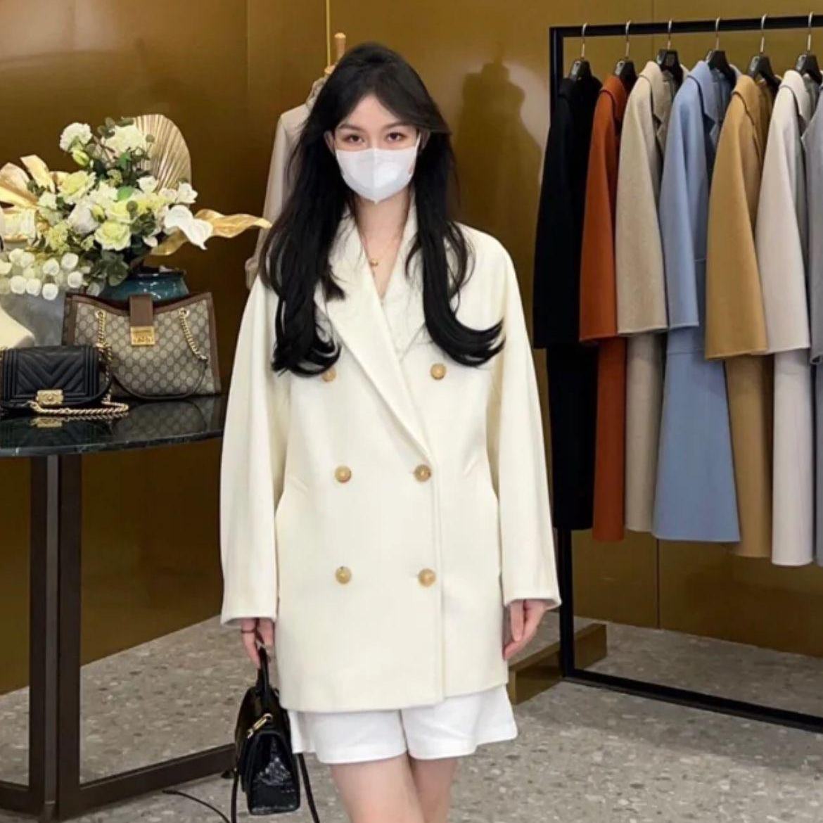 99新 MaxMara 双双臻选/kk00070/MaxMara大衣/34