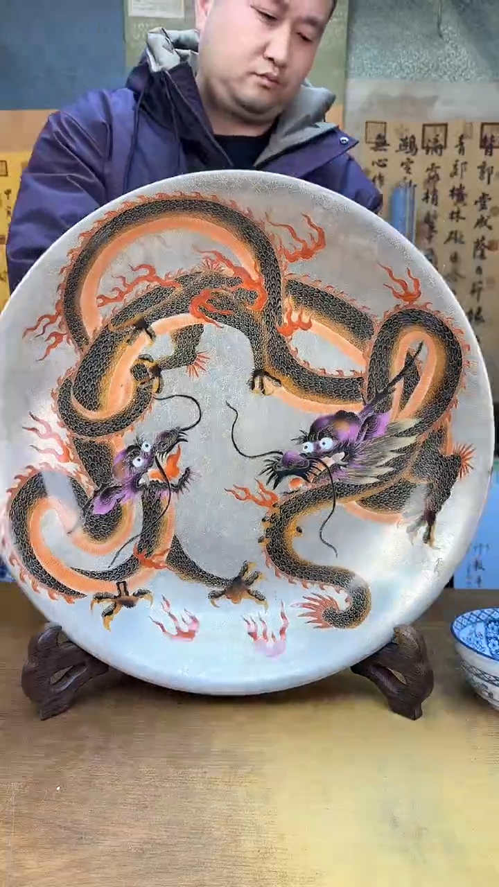 【闪购商品】瓶景德镇陶瓷客厅摆件