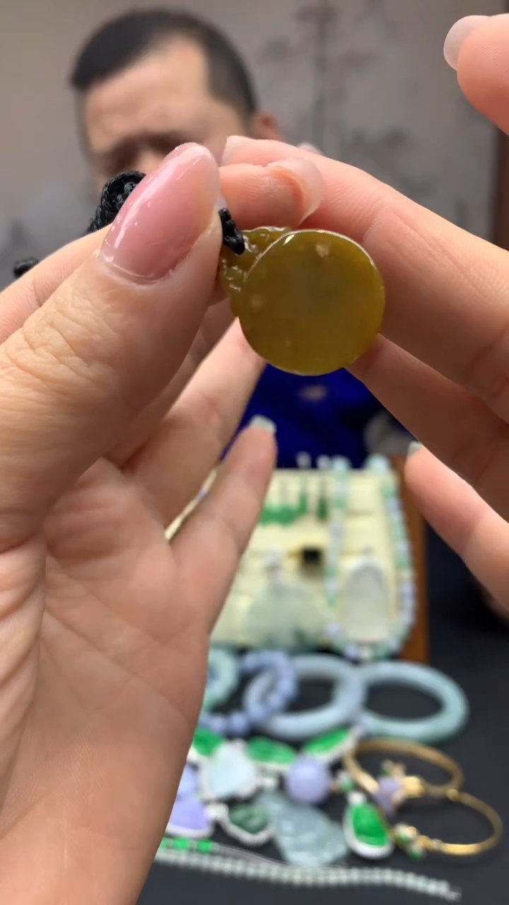 【闪购商品】翡翠颈饰未镶嵌13-天然翡翠