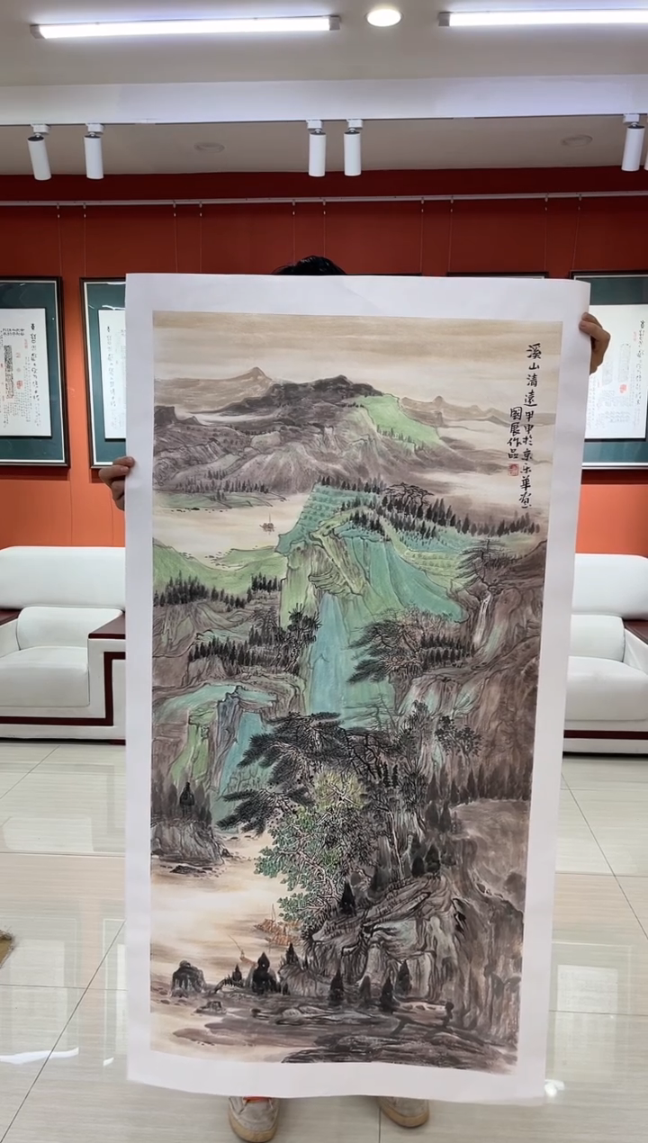 【闪购商品】国画郑乐华绘画手绘作品18-38