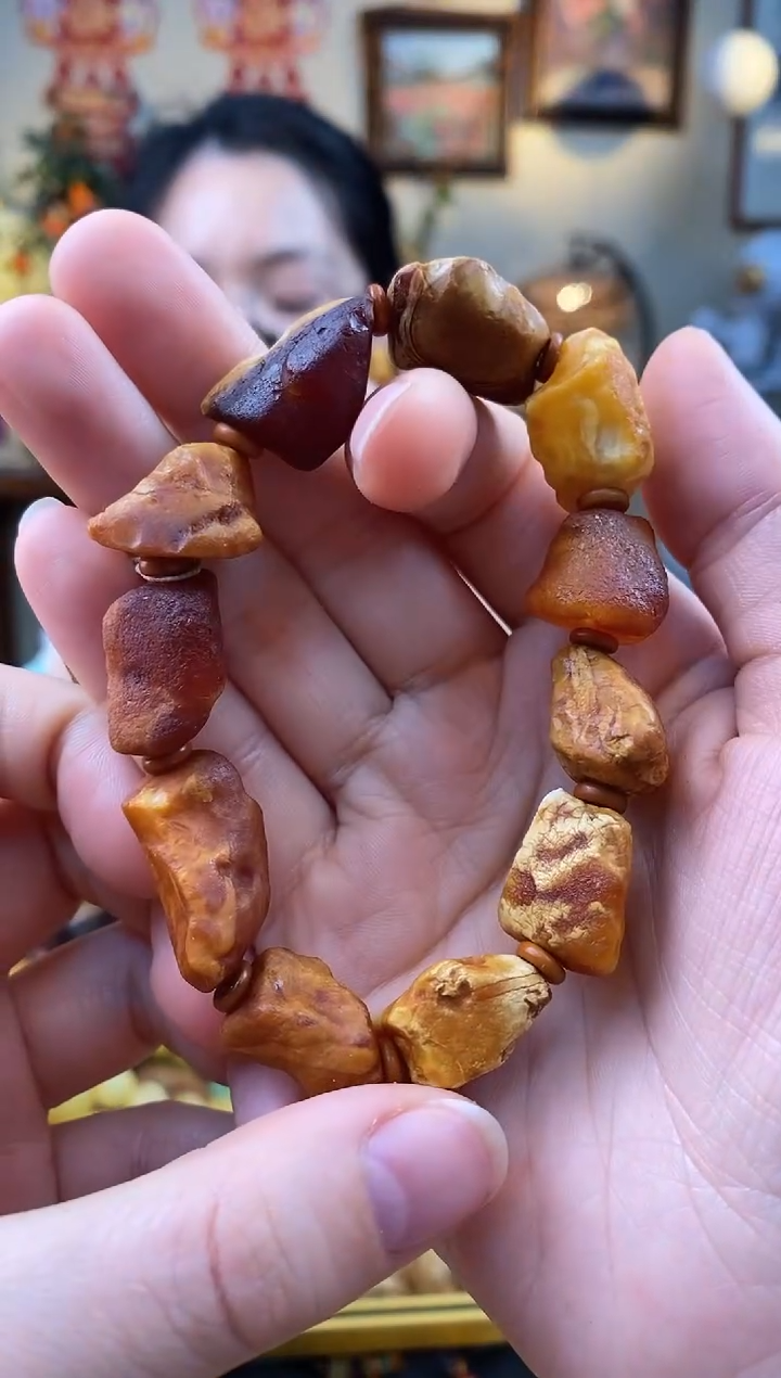 【闪购商品】未镶嵌琥珀手串手串