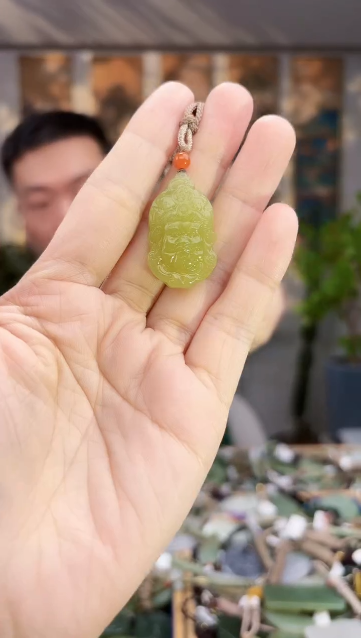 未镶嵌和田玉挂件拍一发一