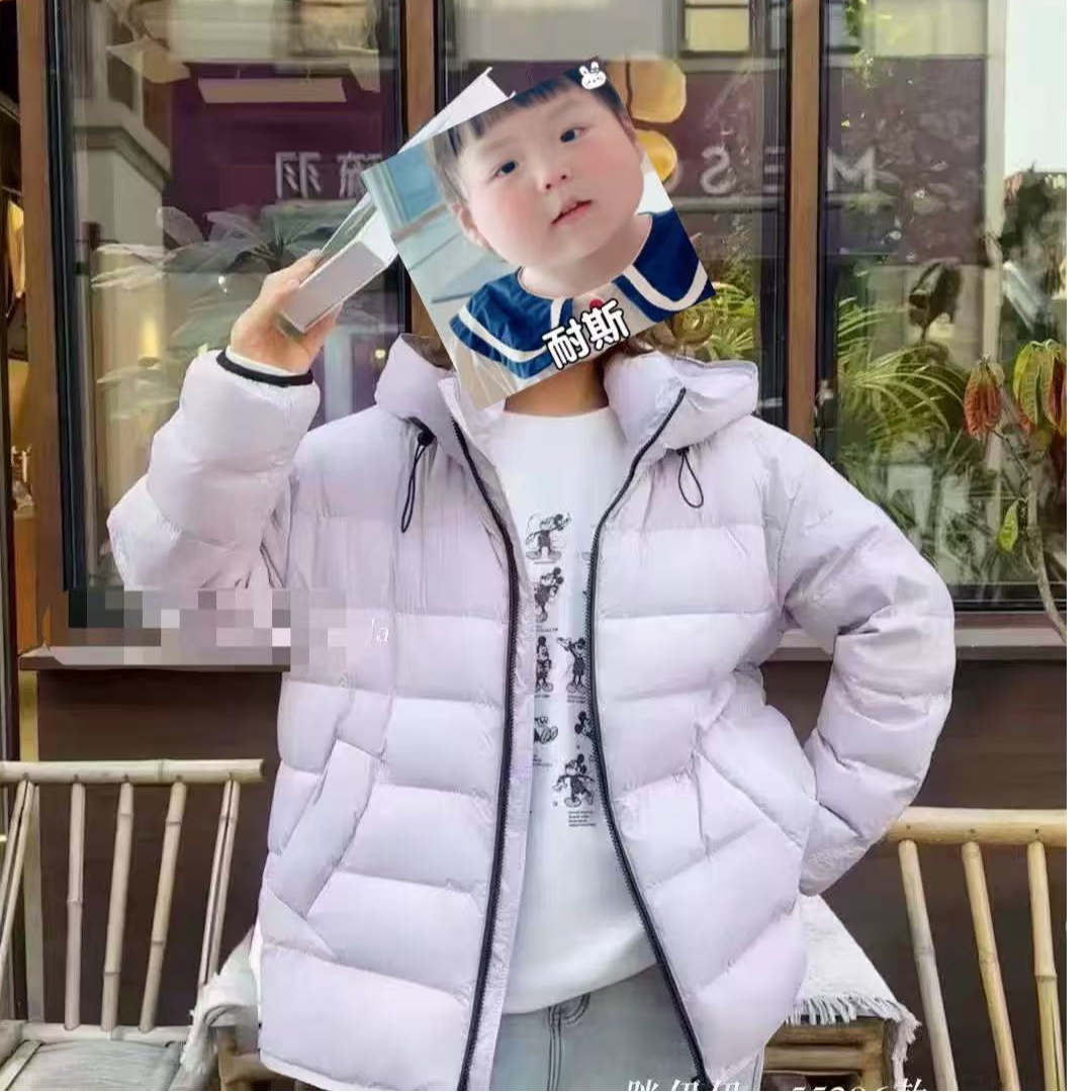 【倩倩专属】855296韩系显瘦连帽羽绒服