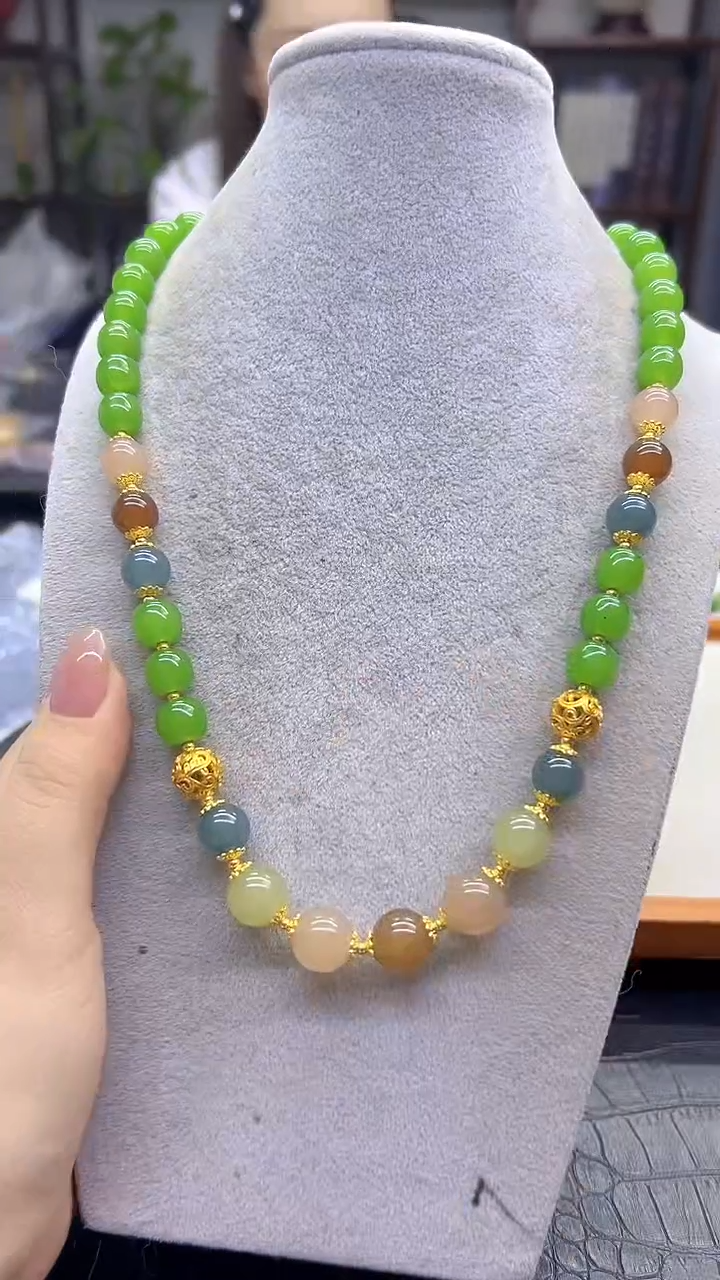 颈饰未镶嵌和田玉DIY款X802