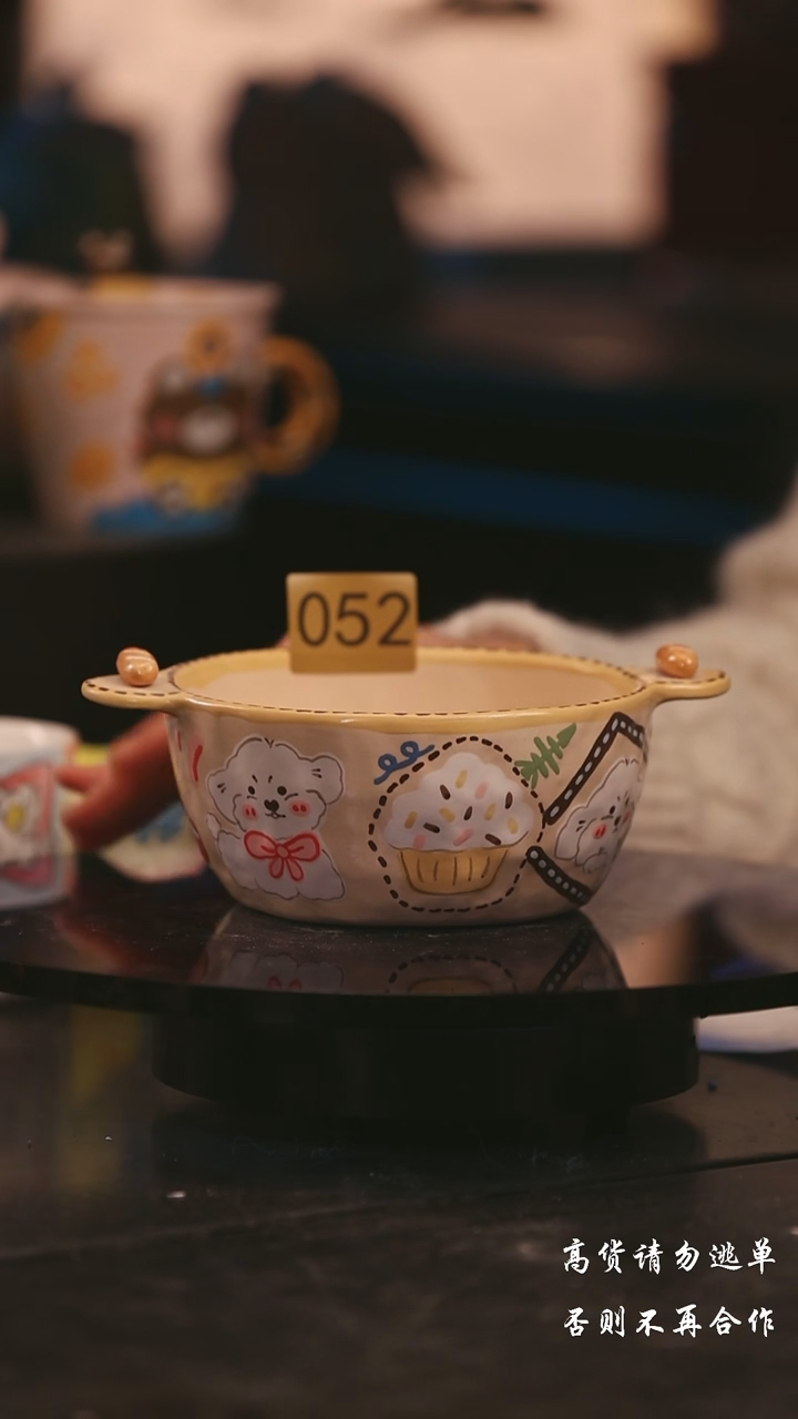 陶瓷景德镇可爱设计师款陶瓷 