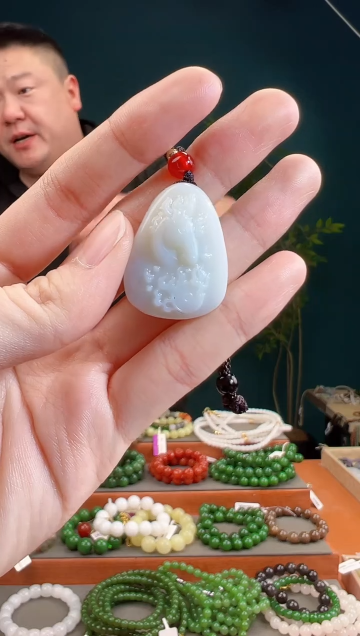 颈饰未镶嵌和田玉多样性发货 拍一单发一个