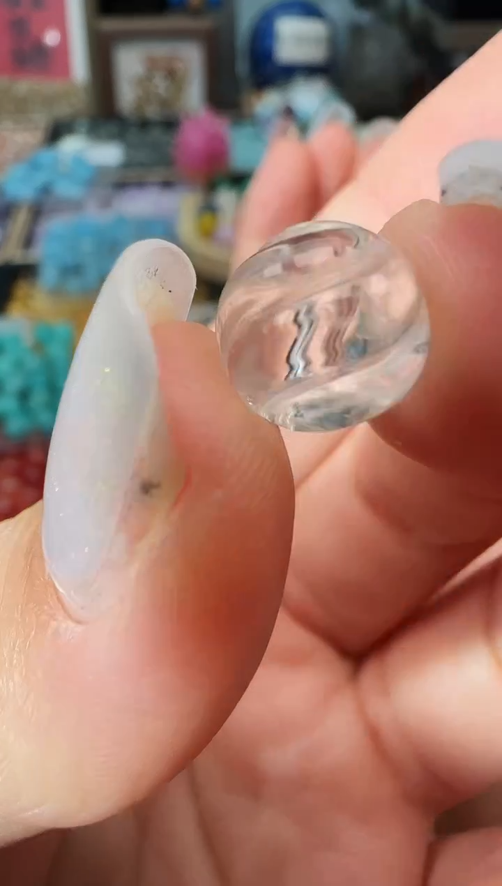 未镶嵌颈饰水晶80a多样性发其一/8.1/1个