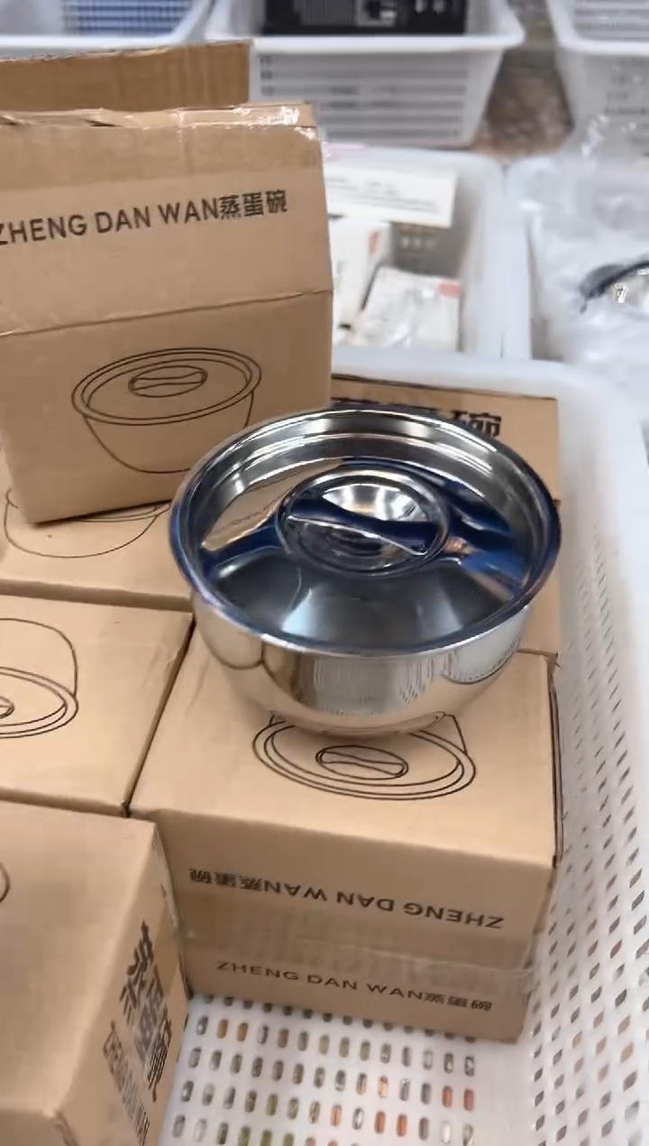 【闪购商品】不锈钢蒸蛋碗亮光款