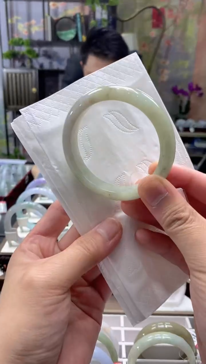 未镶嵌手镯翡翠0407****