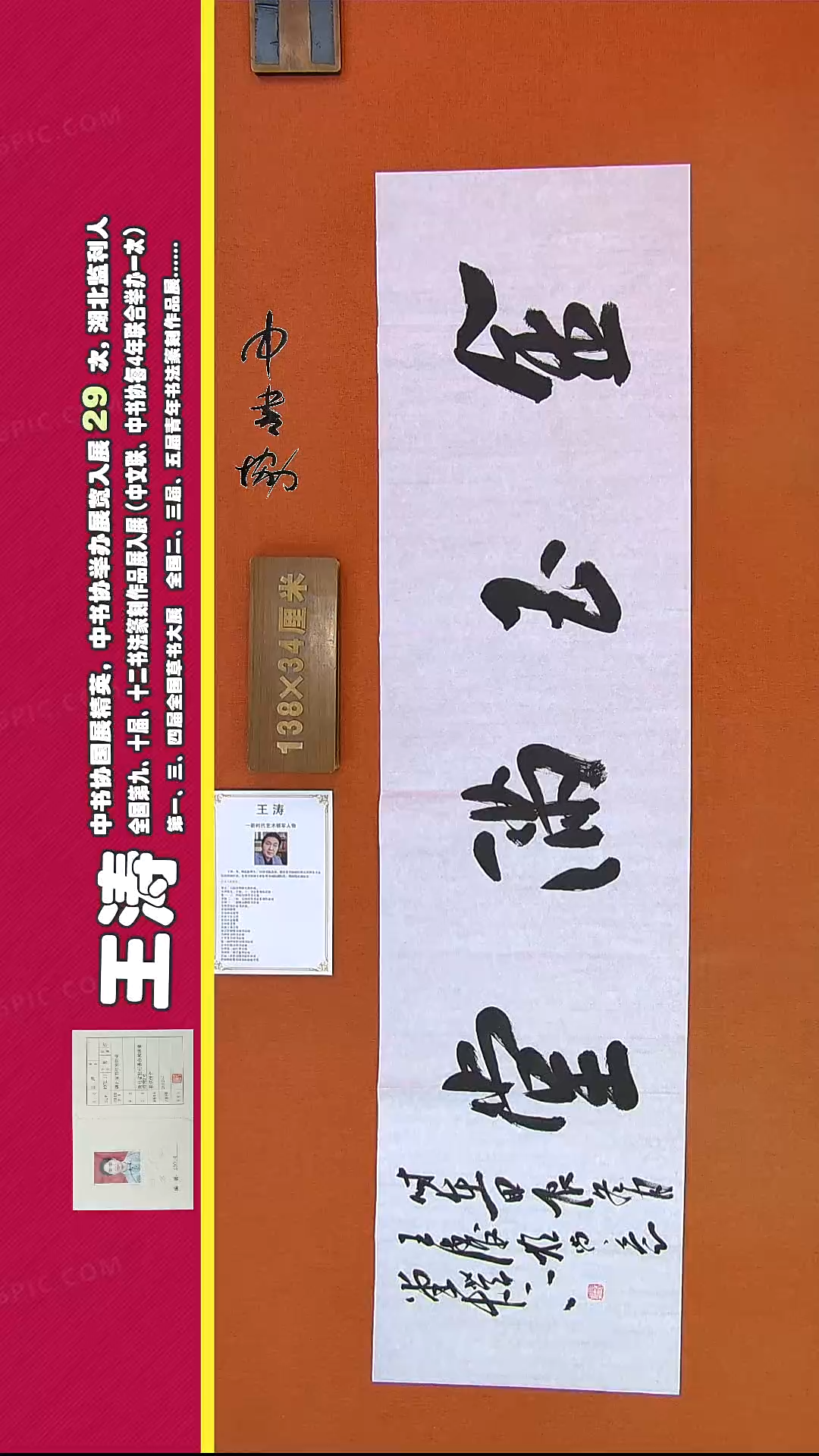 【闪购商品】书法1043中书王涛书法作品