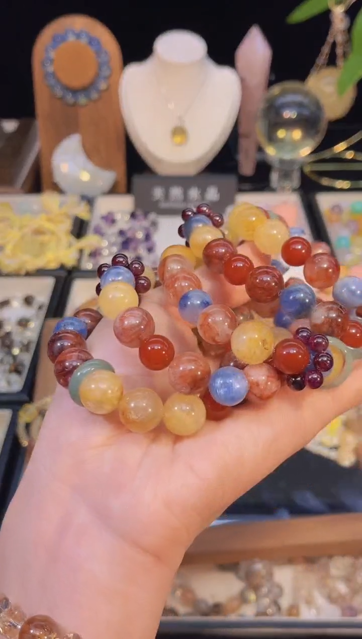 未镶嵌手串水晶敦煌多宝