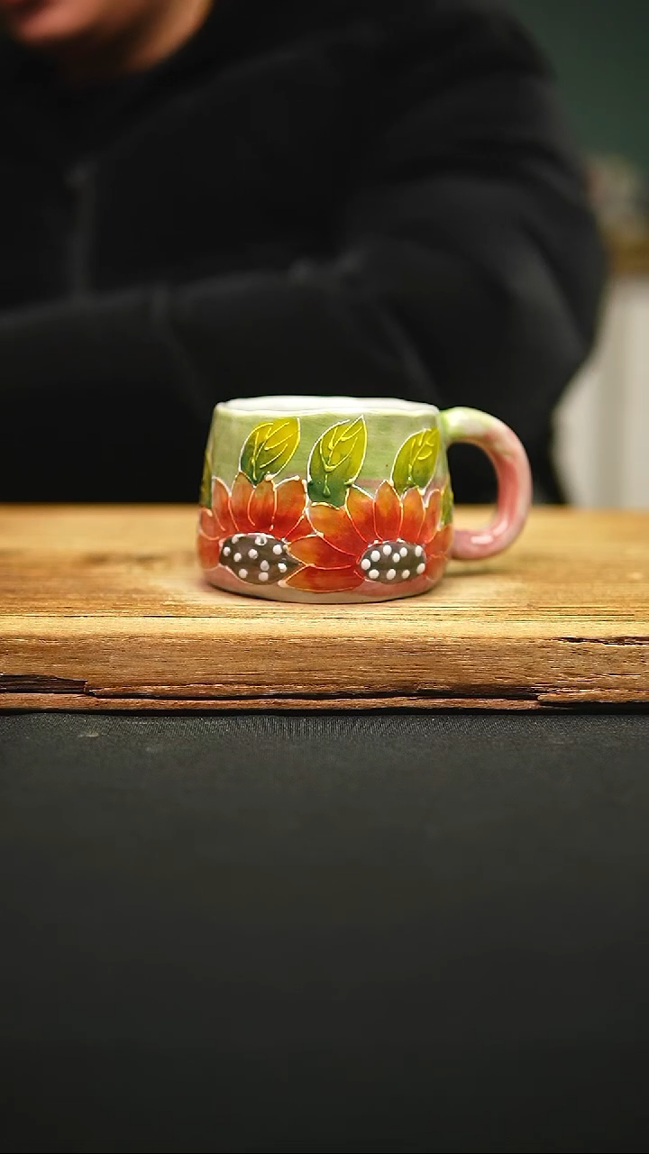 @@陶园瓷舍@@纯手工手绘@高温釉下彩