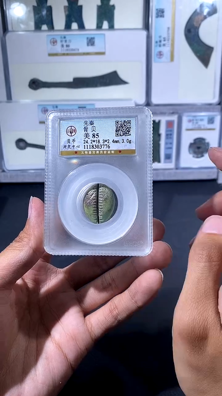 【闪购商品】铜琪珍 骨贝骨贝一枚