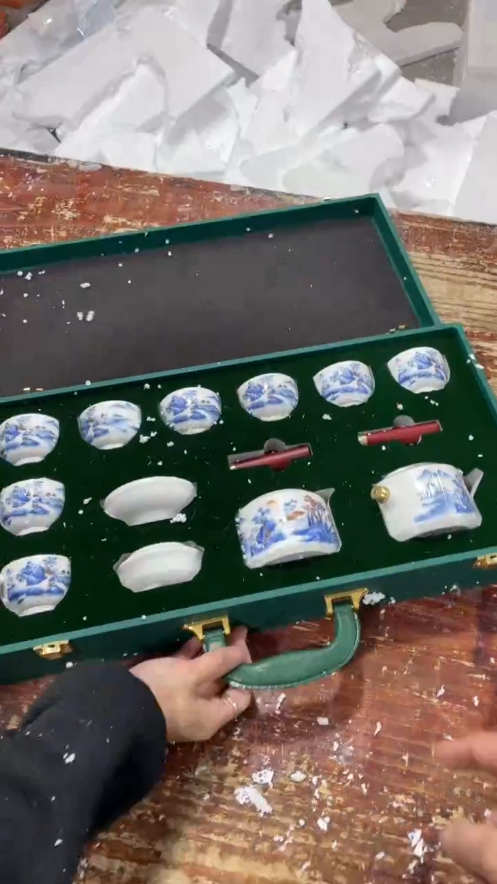 【闪购商品】瓷片黑马茶具严选链接@@LS