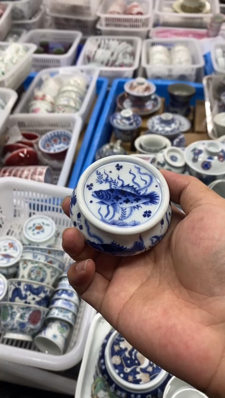 陶瓷景德陶瓷茶具盖置