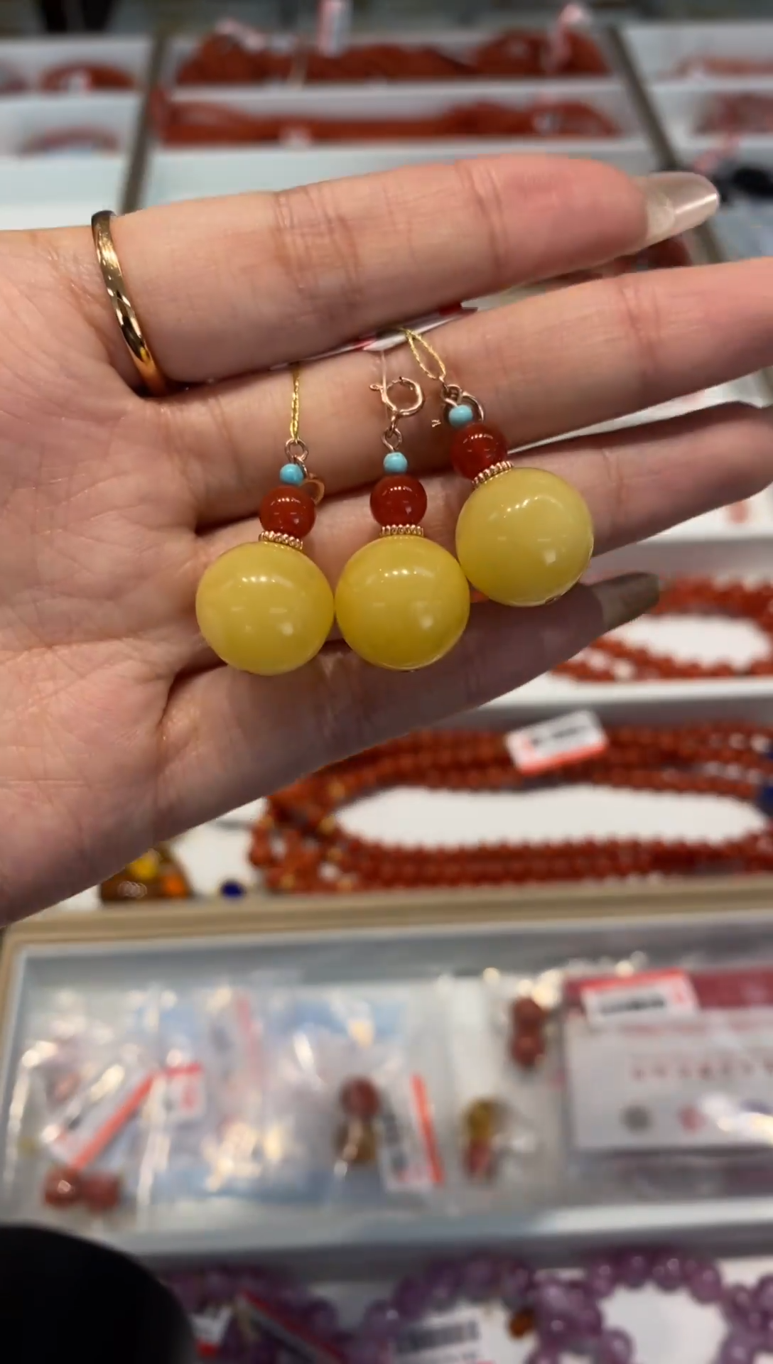 【闪购商品】蜜蜡吊坠(不含链)未镶嵌单珠