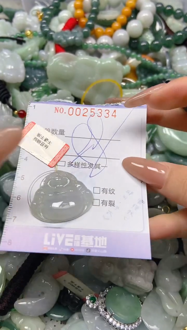【闪购商品】翡翠颈饰未镶嵌闪购0025334