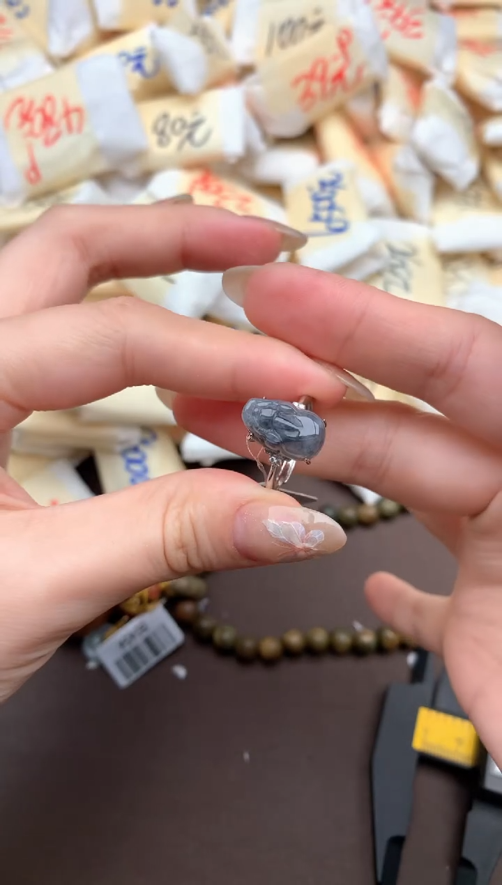 【闪购商品】翡翠挂件银S925镶嵌—